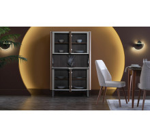 Витрина двухдверная Миранте (Mirante) MINT-13 Витрина двухдверная Миранте (Mirante) MINT-13