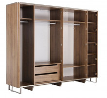 Шкаф шестидверный Миранте (Mirante) MINT-34