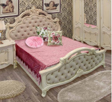 Двуспальная кровать Рафаэлла (беж)