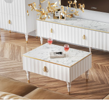 Журнальный столик Лоренсо МН-043-38 белый