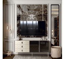 Комод для гостиной Богемия Фарфале (Bogemia Farfalle) БМКМ-4(Fa) [5]