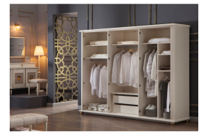 Шкаф платяной 6-ти дверный Мистраль (Mistral) MIST-34